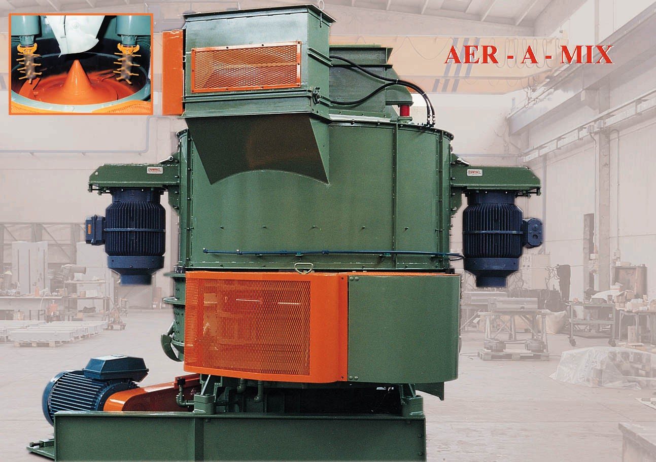 Mescolatrice AER-A-MIX con aeratori